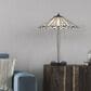 Cal Lighting Muirfield Tiffany Table Lamp in Bronze, , large