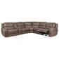 Oxford Furniture Cheers 6-Piece Power Reclining Sectional in Texas Slate, , large