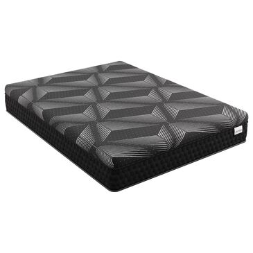 Hearth and Haven Diamond Matrix Copper Firm Hybrid Twin Mattress, , large