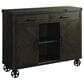 Mayberry Hill Colorado 2-Drawer Server in Charcoal and Black, , large