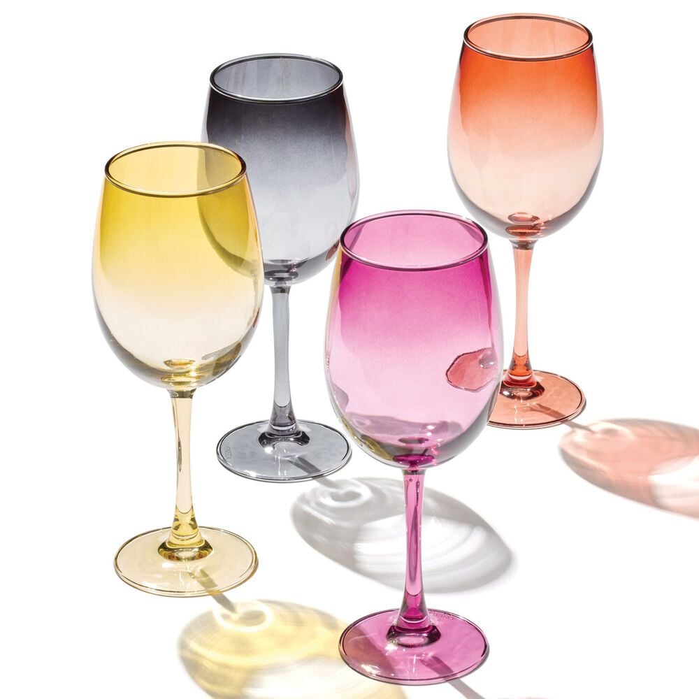 Oneida Golden Hour Wine Glasses - Set of 4, , large