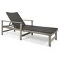 Hearth and Haven Hampton Outdoor Chaise Lounge with Adjustable Seating in Grey, , large