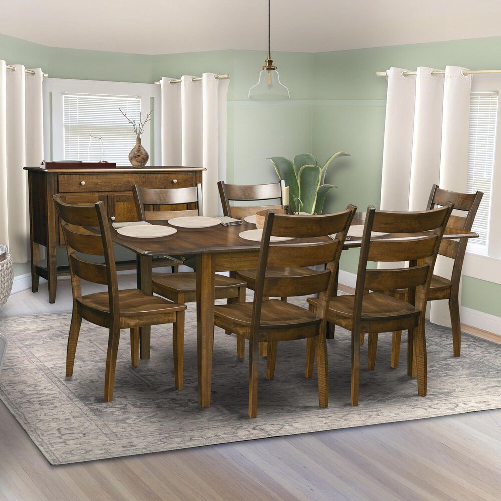 Fleming Furniture Co. Christopher Dining Side Chair in Pecan, , large