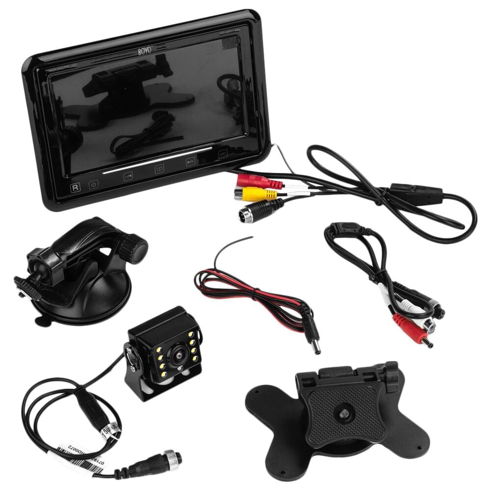 Das Companies Heavy Duty 7&quot; AHD Monitor and Rear View Camera System, , large