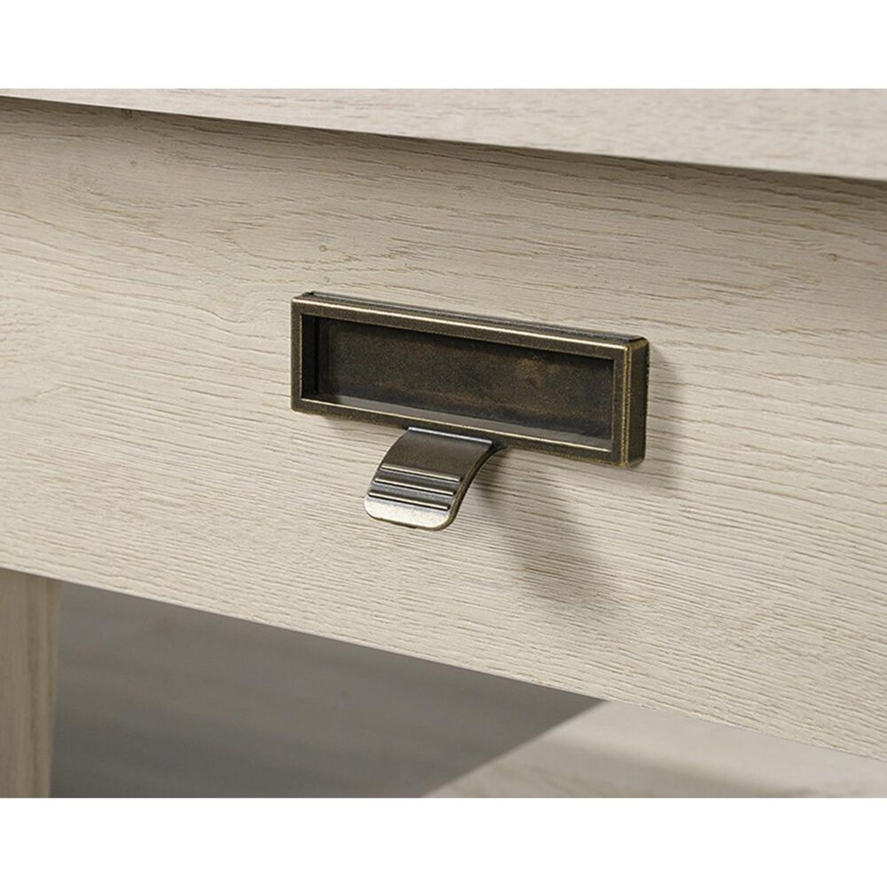 Sauder Trestle Executive Desk in Chalked Chestnut, , large