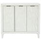 Linden Boulevard 3 Door Cabinet in White, , large