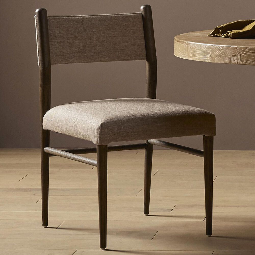 Four Hands Caswell Side Chair in Warm Oak, , large