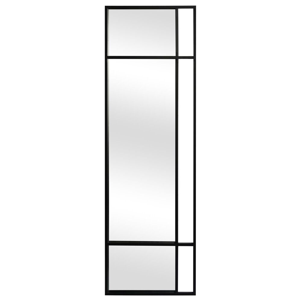 Moe"s Home Collection Rectangle Mirror in Black, , large