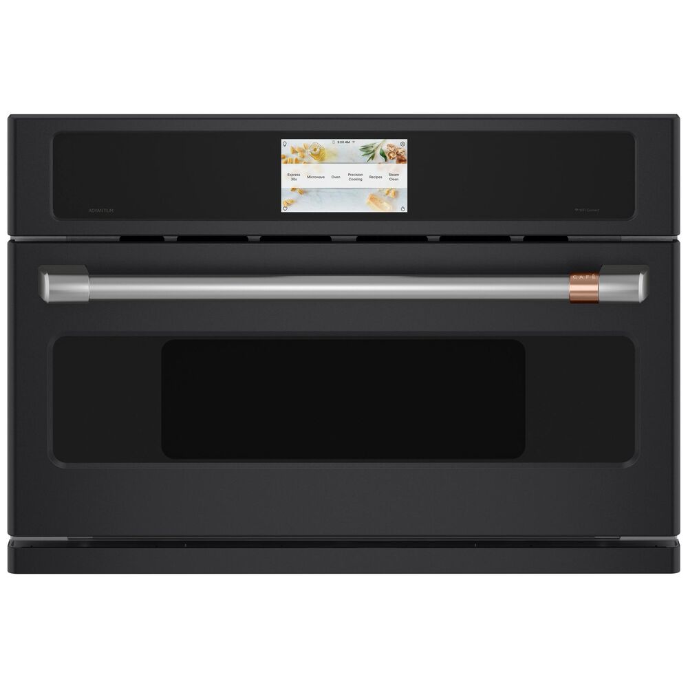 Cafe 30" Five in One Oven with 120v Advantium Technology in Matte Black , , large