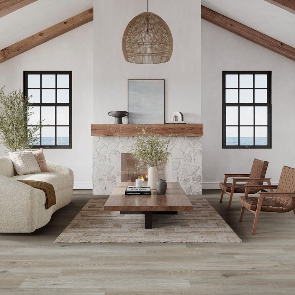 Mannington REALTA Glue Down Paris Plank Ivory 7&quot; x 48&quot; Luxury Vinyl Plank, , large