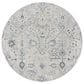 Surya Brunswick 6"7" Round Dusty Sage, Light Beige, Taupe, Medium Gray and Deep Teal Area Rug, , large