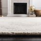 Safavieh Micro-Loop 3" x 5" Ivory and Beige Area Rug, , large