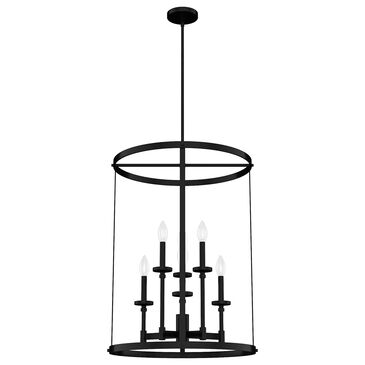 Hunter Briargrove Large Foyer Light in Matte Black, , large