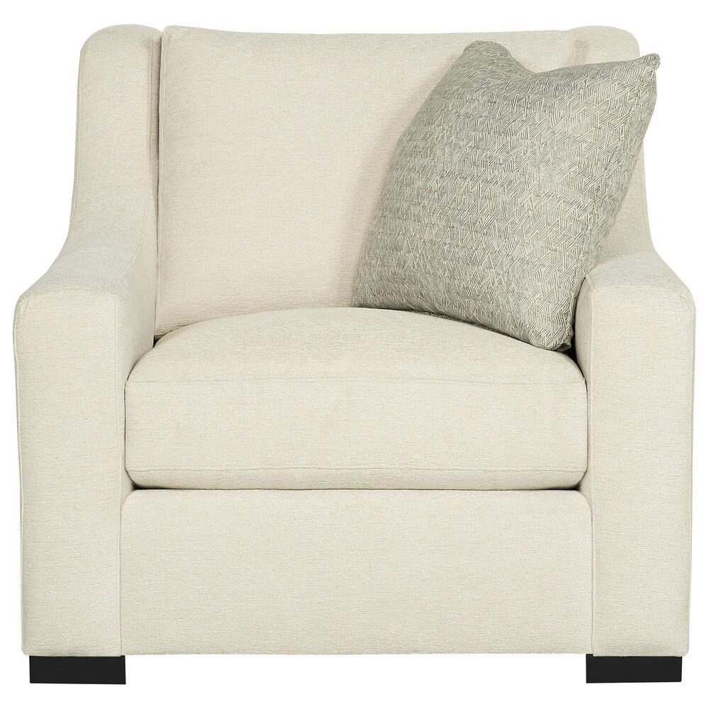 Bernhardt Germain Accent Chair in White and Cream, , large