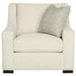 Bernhardt Germain Accent Chair in White and Cream, , large