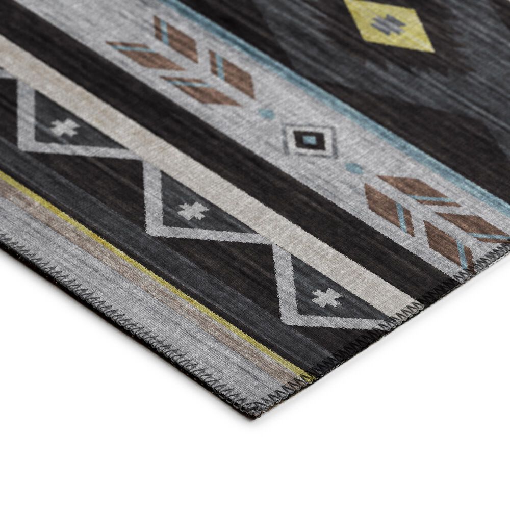 Dalyn Rug Company Phoenix PH3 3&#39; x 5&#39; Black Indoor/Outdoor Area Rug, , large