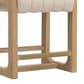 Hooker Furniture Banyon Bay Counter Stool in White Oak and Brushed Brass, , large