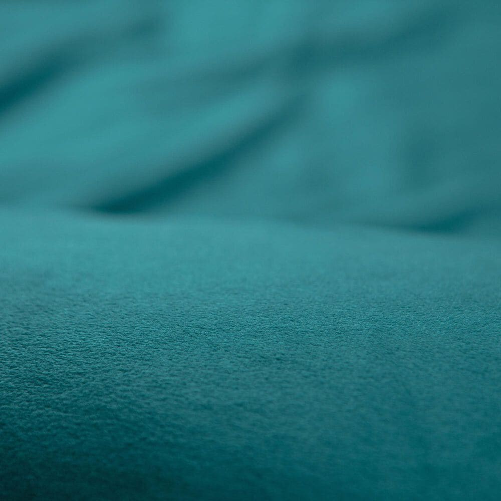 Chanasaya Home Velour 3-Piece King Duvet Cover Set in Deep Teal, , large