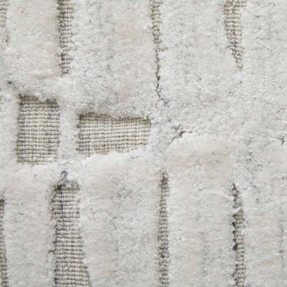 Feizy Elias 5&#39; x 8&#39; Ivory and Gray Area Rug, , large