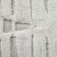 Feizy Elias 5" x 8" Ivory and Gray Area Rug, , large