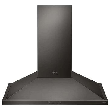 LG 30" Wall Mount Chimney Hood in Black Stainless Steel, , large