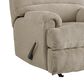 Signature Design by Ashley Man Fort Manual Rocker Recliner in Dusk, , large
