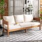 Safavieh Theo 3-Seater Outdoor Sofa in Taupe, , large