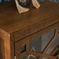 Linon Home Decor Fetti Small Cabinet in Brown, , large