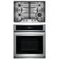 Frigidaire 2-Piece Kitchen Package with 27" Single Electric Wall Oven and 30" Gas Cooktop in Stainless Steel, , large