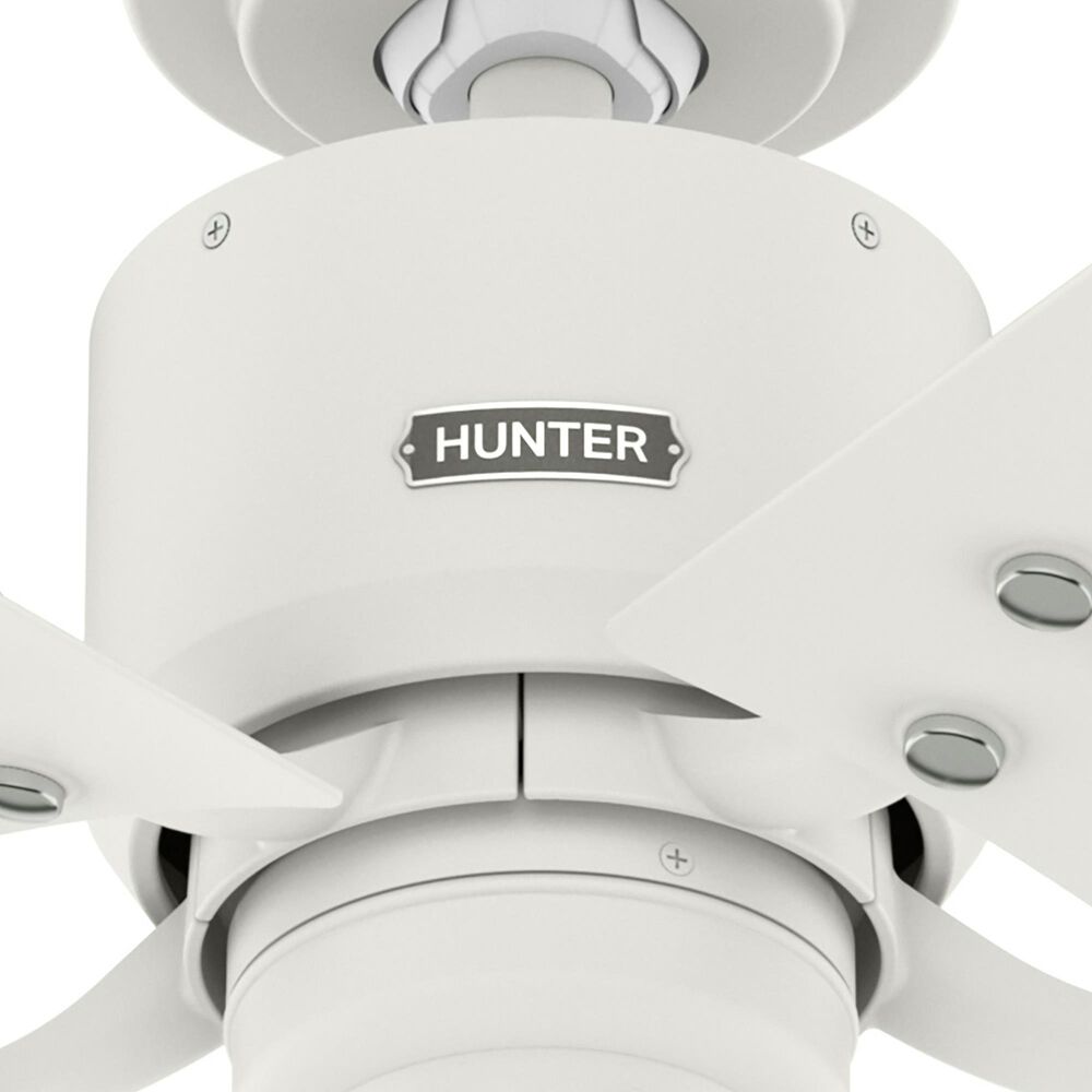Hunter Windbound 52&quot; Outdoor Ceiling Fan in Matte White, , large
