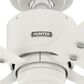 Hunter Windbound 52" Outdoor Ceiling Fan in Matte White, , large