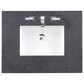 James Martin Vanities Brittany 30" Single Bathroom Vanity in Black Onyx with 3 cm Charcoal Soapstone Quartz Top and Rectangle Sink, , large