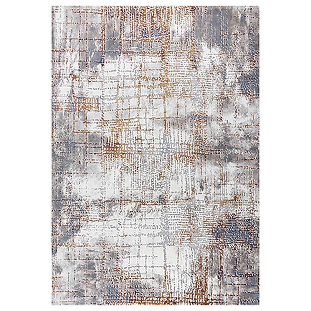 RIZZY Westchester WESWES860 7"8" x 9"10" Ivory and Multicolor Area Rug, , large