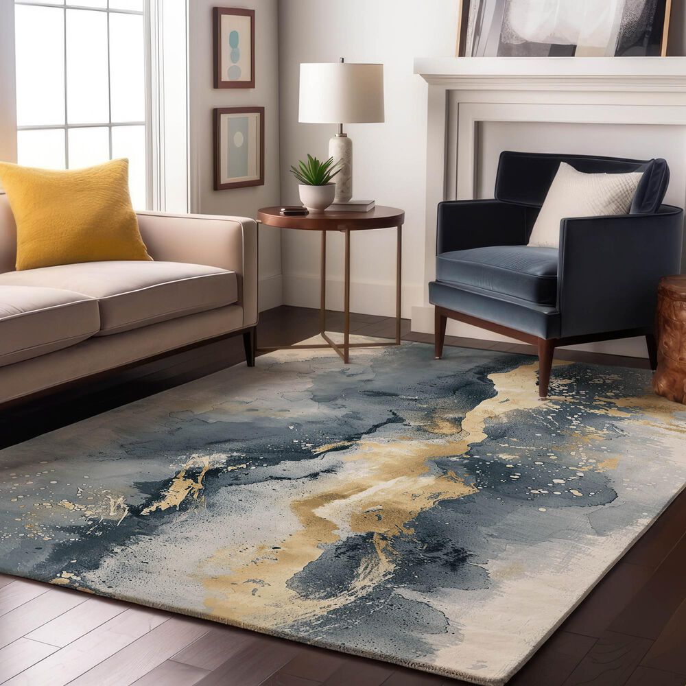 Dalyn Rug Company Odyssey OY344 Graphite 8&#39; x 10&#39; Area Rug, , large
