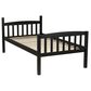 Linon Home Decor Perryton Twin Over Twin Bunk Bed in Sleek Black, , large