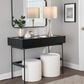 LumiSource Lenuxe 24" Metal Table Lamp with Grey Sparkly Linen Shade in Brushed Nickel (Set of 2), , large