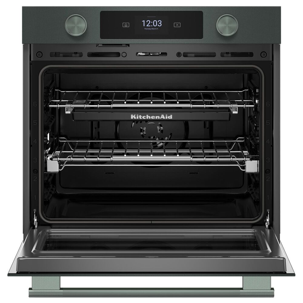 KitchenAid 5 Cu. Ft. Smart Electric Single Wall Oven with Intelligent Cooking Camera in Juniper, , large