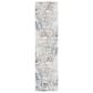 Safavieh Aston ASN705 2" x 14" Ivory and Grey Runner, , large