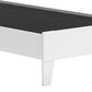 Ashley Socalle Twin Platform Bed in Matte White, , large