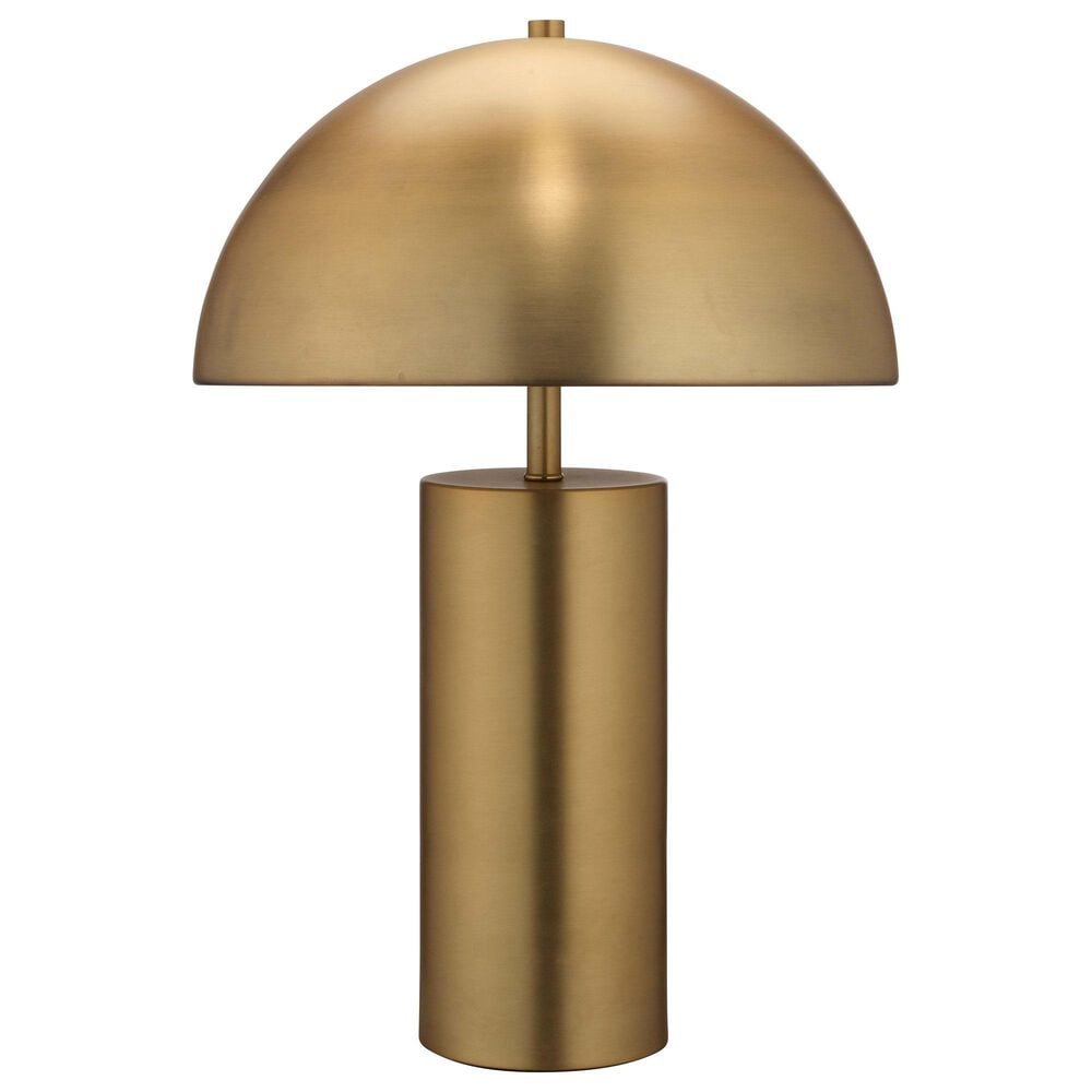 Jamie Young Finley Iron Table Lamp in Antique Brass, , large
