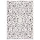 Safavieh Cabana CBN656A 3" x 5" Ivory and Grey Indoor/Outdoor Area Performance Rug, , large