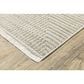 Oriental Weavers Bauer Geo Illusion 3"10" x 5"5" Beige Area Rug, , large