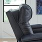 Ashley Feazada Power Recliner and Headrest in Sapphire, , large