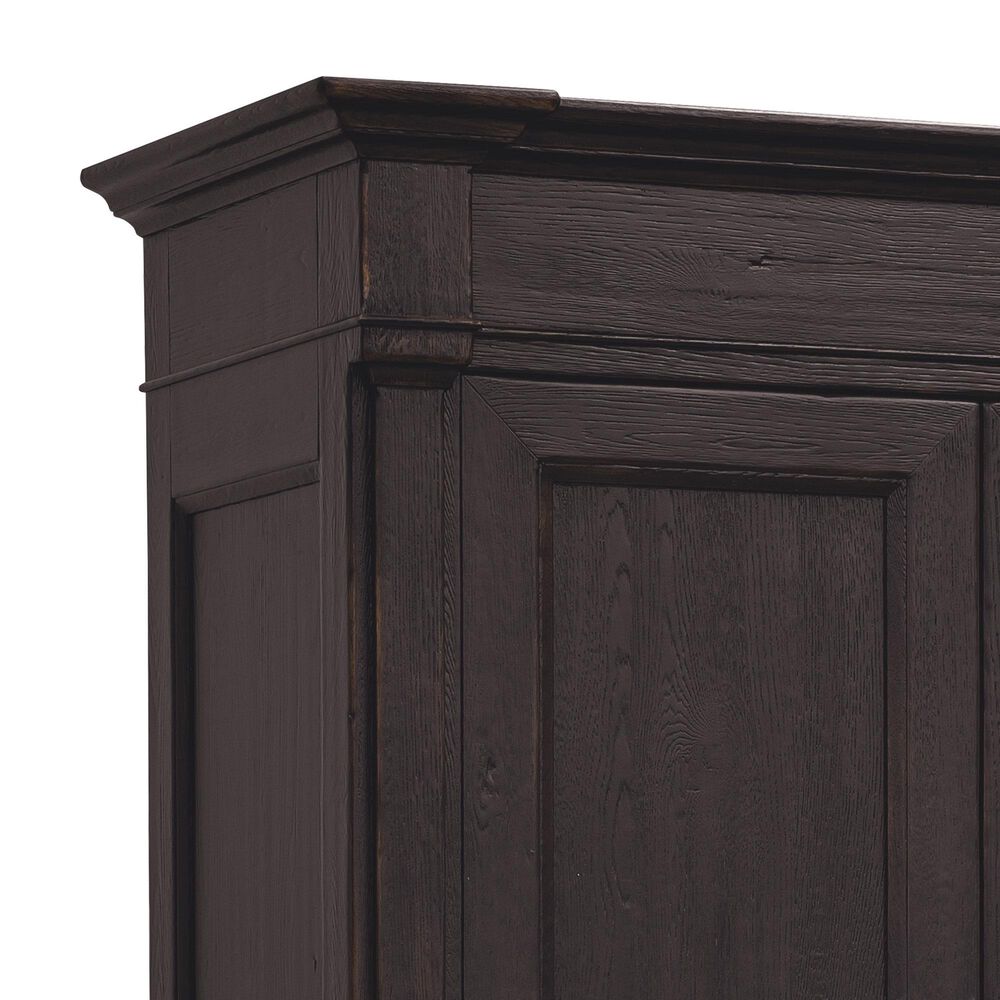 Hooker Furniture Driftwood 2-Door Wardrobe in Burnt Timber, , large