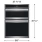 Frigidaire Gallery 2-Piece Kitchen Package with 30" Electric Microwave Combination Wall Oven and 30" Gas Cooktop in Stainless Steel, , large