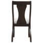 New Heritage Design Chestnut Ridge 5-Piece Round Dining Set in Dark Brown, , large