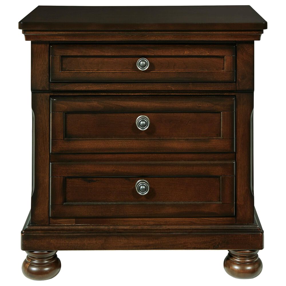 Millenium Porter 4-Piece Queen Bedroom Set in Rustic Brown, , large