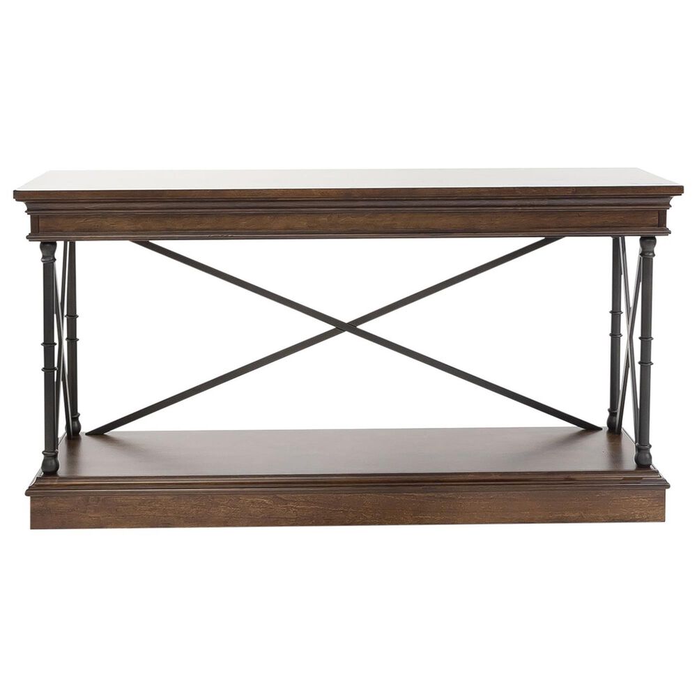 Belle Furnishings Tribeca Sofa Table in Cordovian Brown, , large