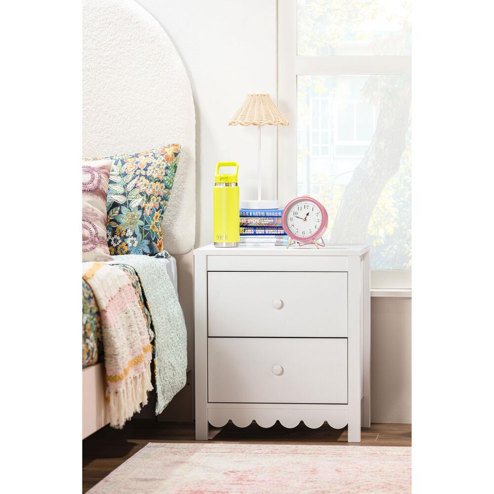 Ashley Hallityn Nightstand in Matte White, , large