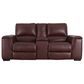 Ashley Alessandro Power Reclining Loveseat with Console in Garnet, , large